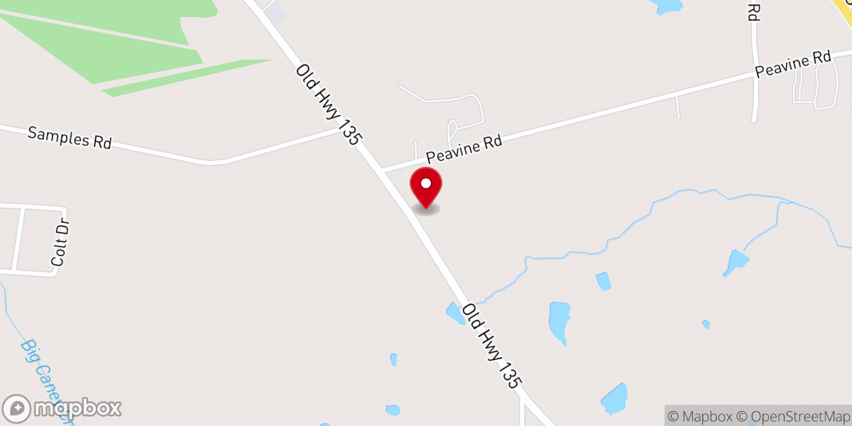 Map showing location of Mt Pleasant CME Church