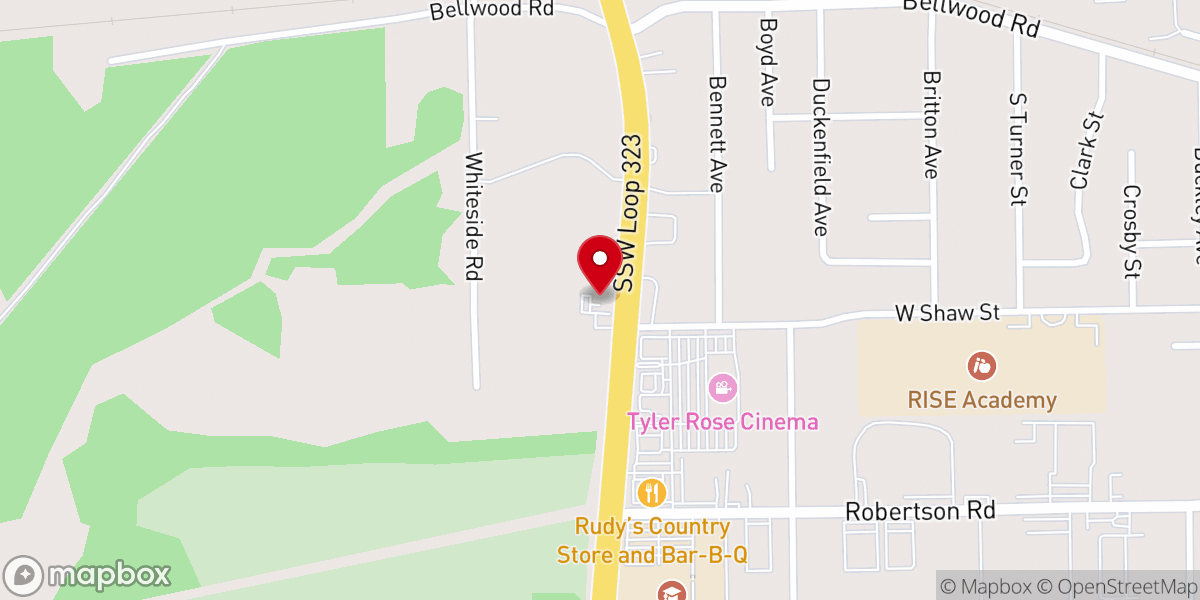 Map showing location of Dynamic Christian Ministries Inc