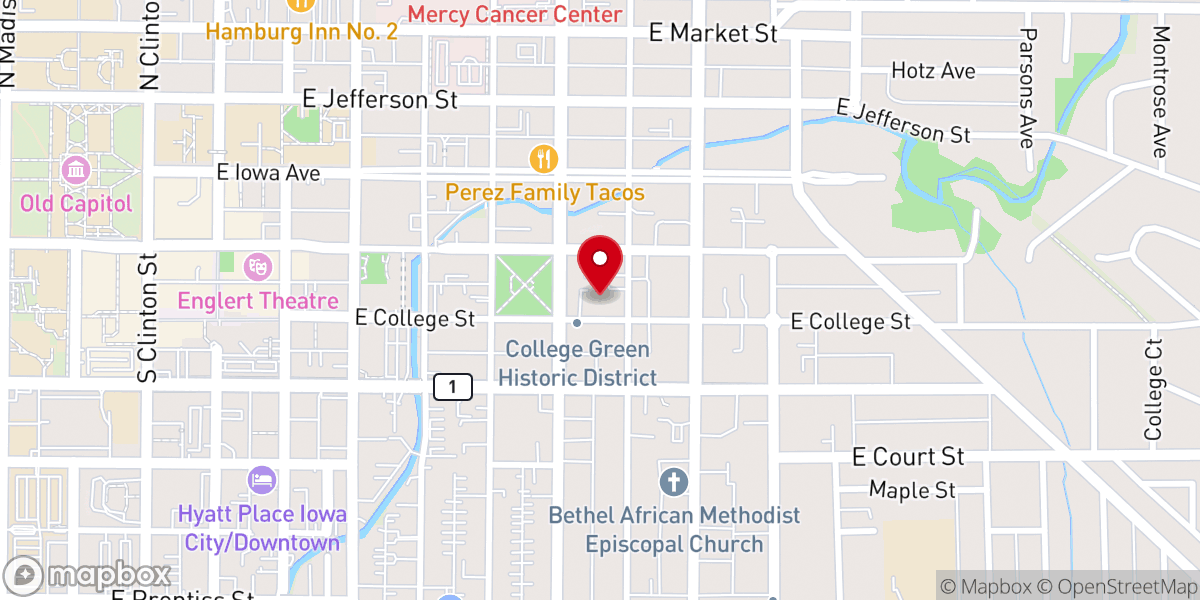 Map showing location of St Raphael Orthodox Church
