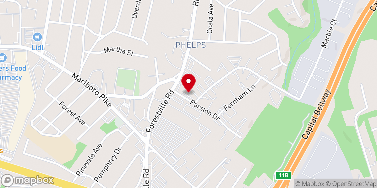 Map showing location of Greater Pentecostal Church Of Word Harvest International, Inc
