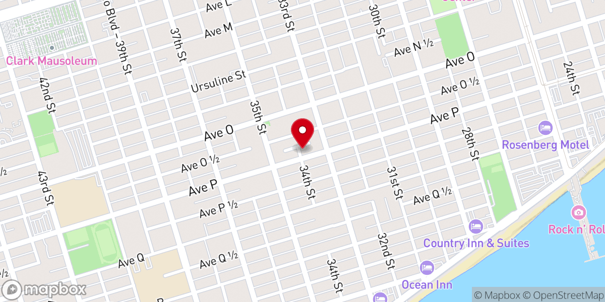 Map showing location of Salon del Reino Church