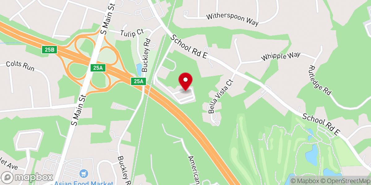 Map showing location of Church in Marlboro a New Jersey Nonprofit Corporation
