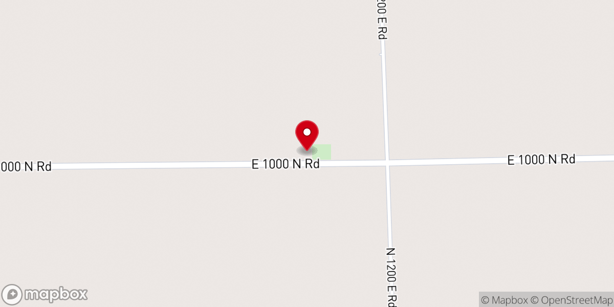 Map showing location of St. John's Lutheran Church - Ash Grove