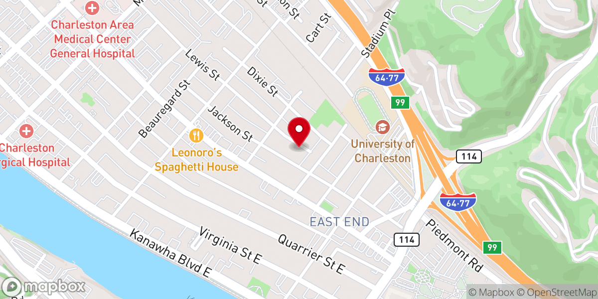 Map showing location of Abundant Life Ministries