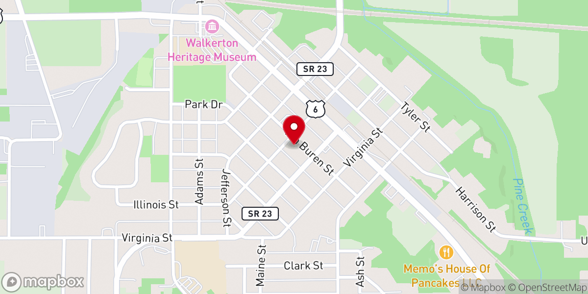 Map showing location of Grace Reformed