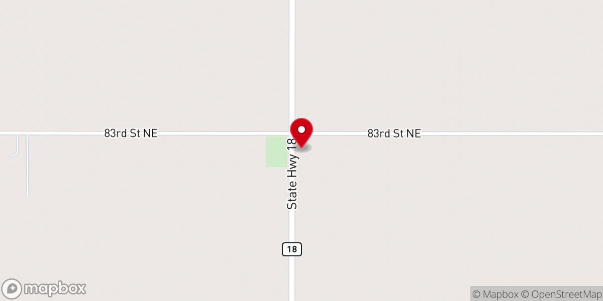 Map showing location of Saint Johns Church