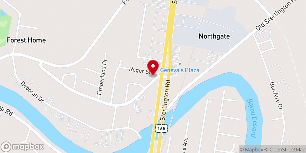 Map showing location of Messiah Lutheran Church