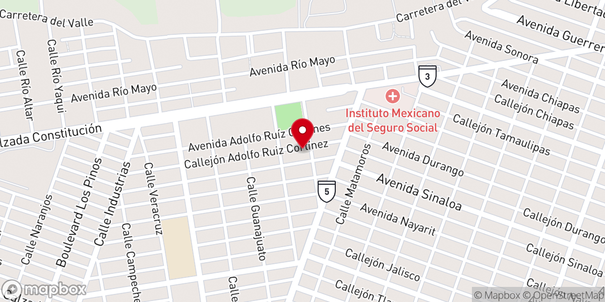 Map showing location of Saint Joseph the Worker Catholic Church
