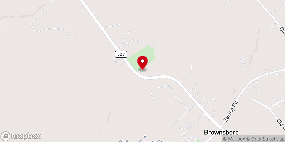 Map showing location of South Oldham Christian Church