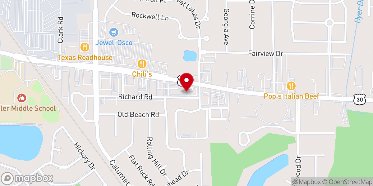 Map showing location of Finnegan's Pub