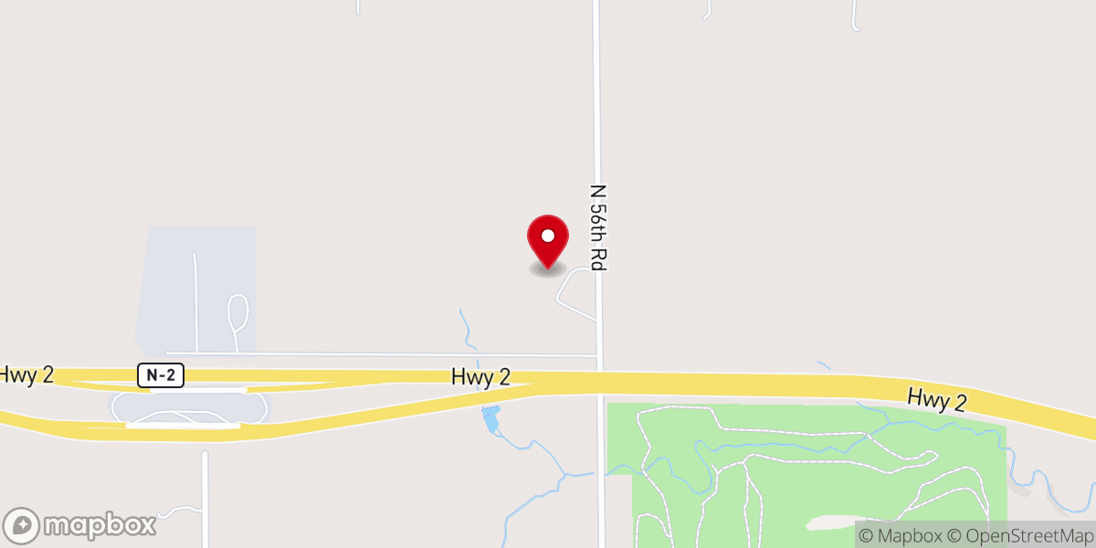 Map showing location of Cornerstone Church Nebraska City