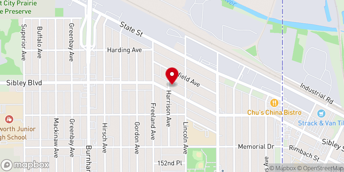 Map showing location of Jesus First All Nations Church