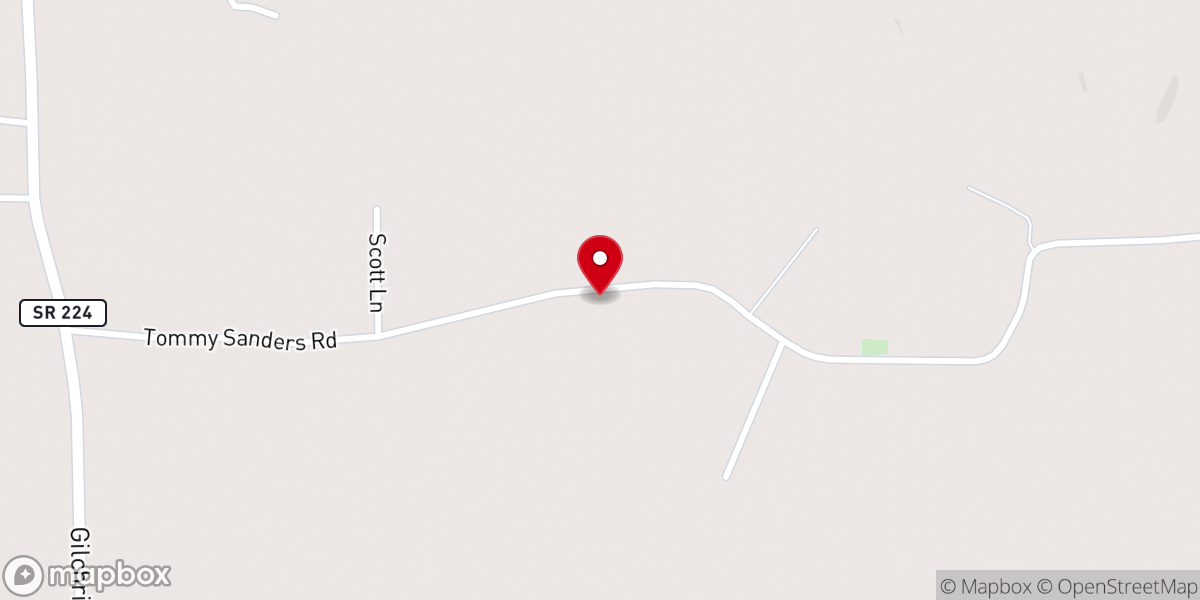 Map showing location of Emmanuel Tabernacle Holiness