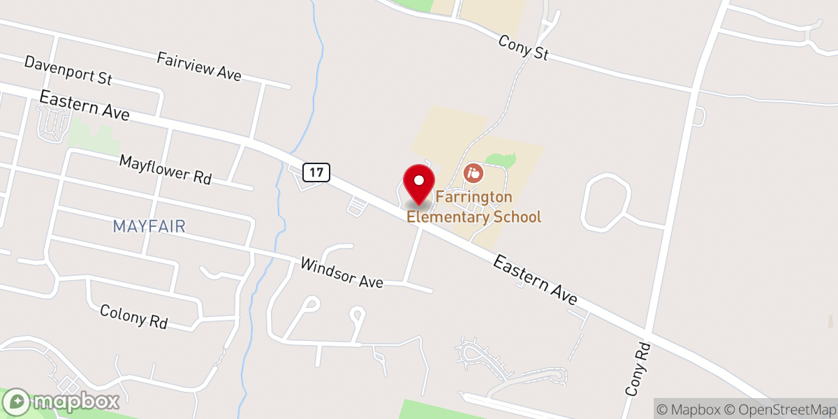 Map showing location of Augusta Seventh-day Adventist Church