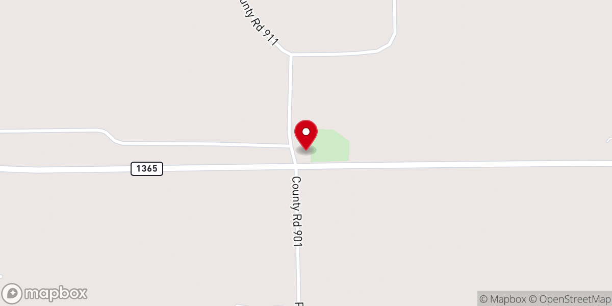 Map showing location of Grove Island African Methodist Episcopal Church