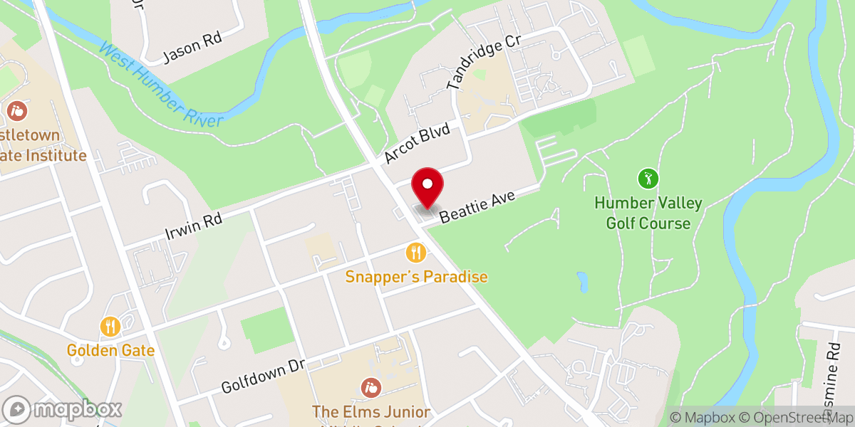Map showing location of Logos Apostolic Church