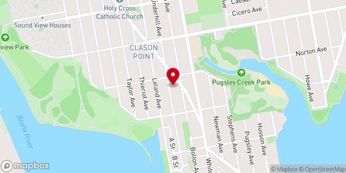 Map showing location of Saint Andrews Protestant Episcopal Church