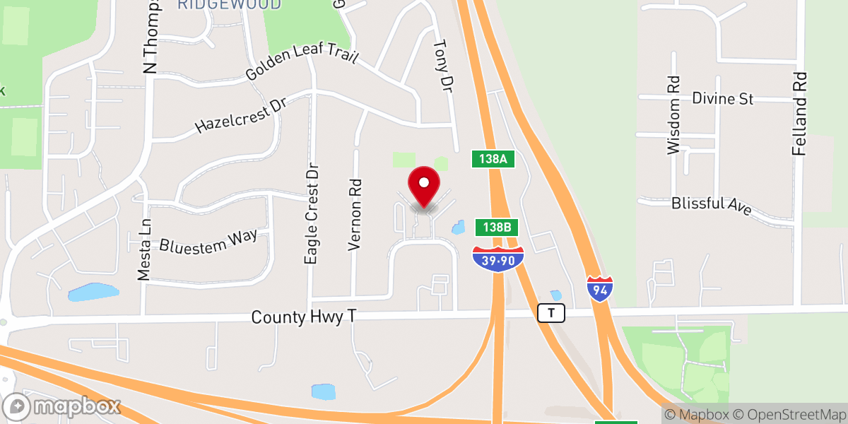 Map showing location of Kids Crossing Early Learning Center - Holy Cross Lutheran Church and School
