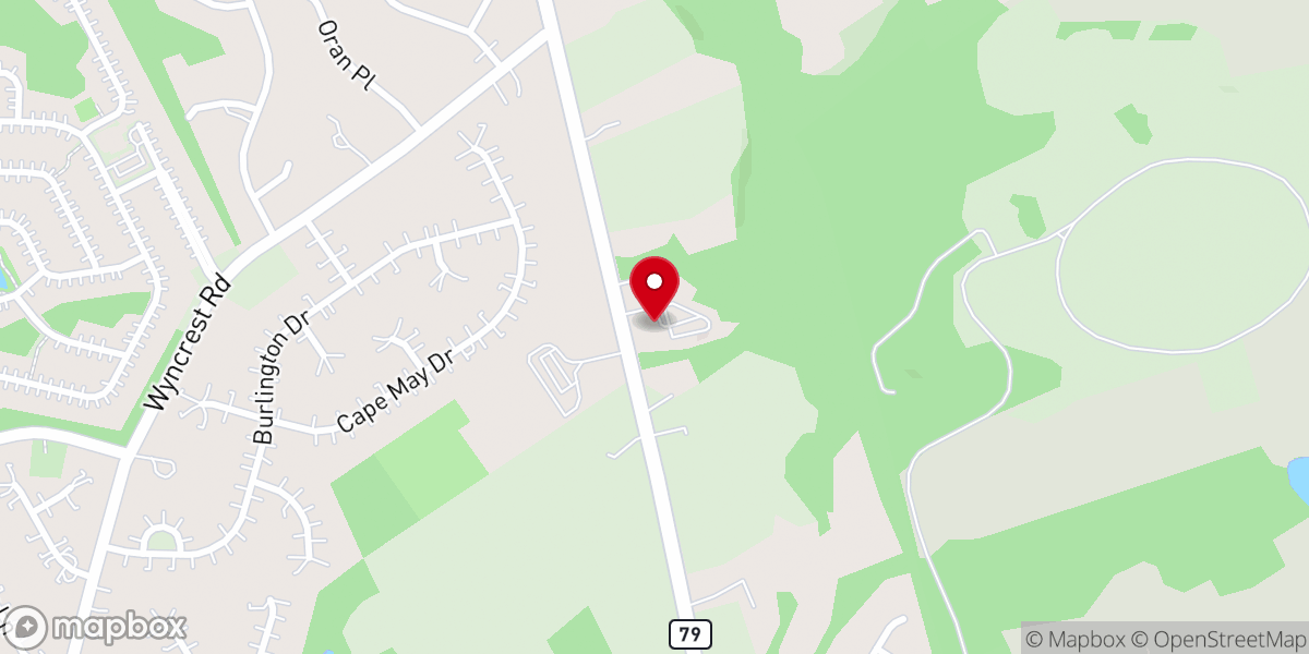 Map showing location of Center for Jewish Life and Learning