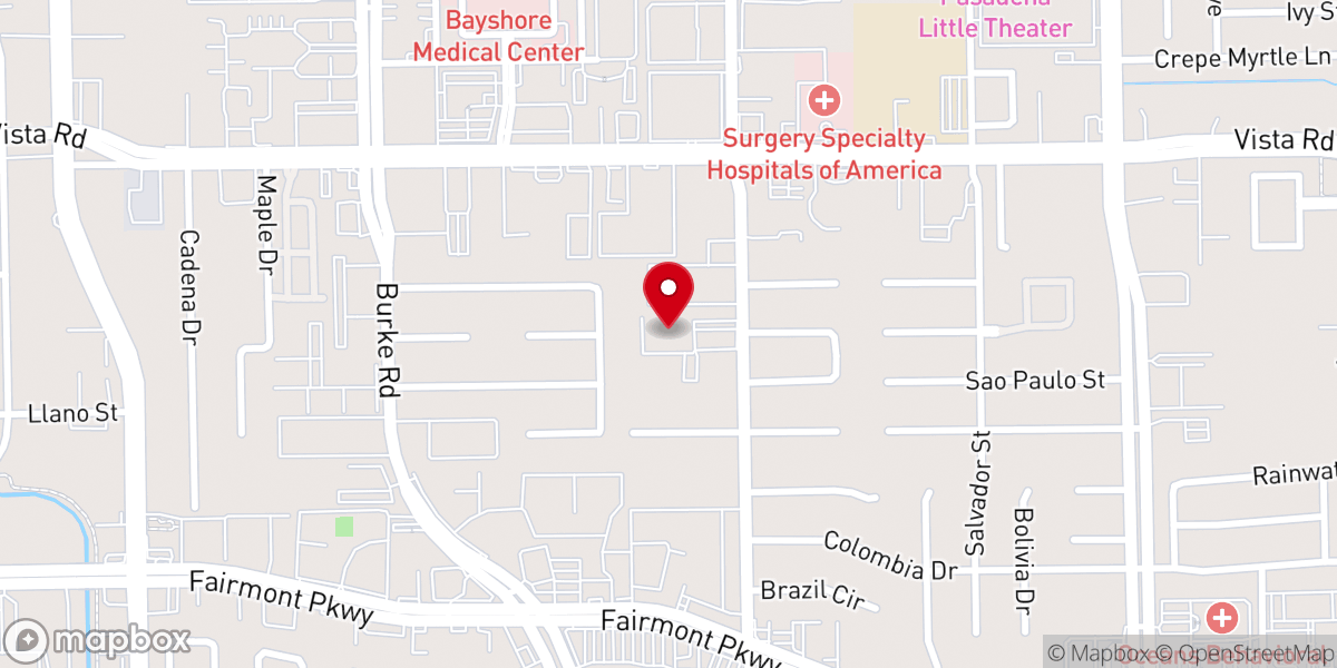 Map showing location of Watters Road Church of Christ