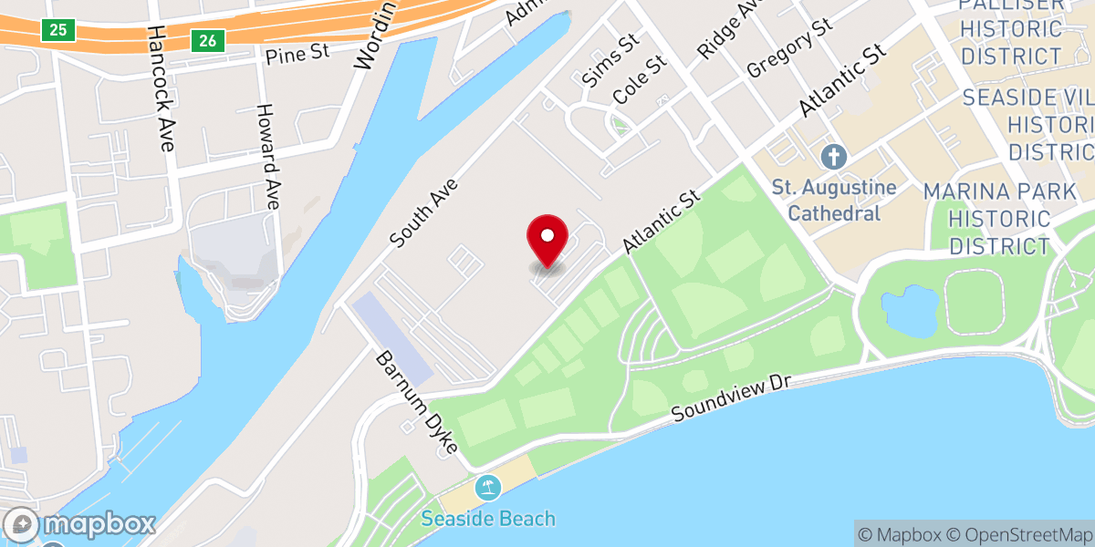 Map showing location of New Vision International Ministries
