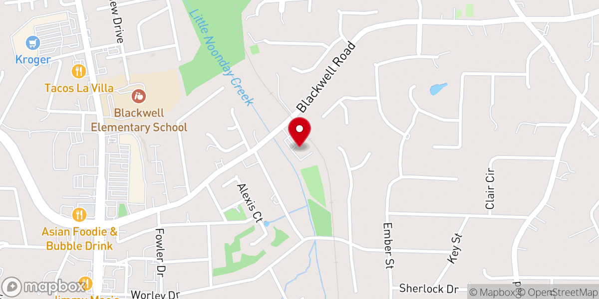 Map showing location of Legacy Community Church Inc