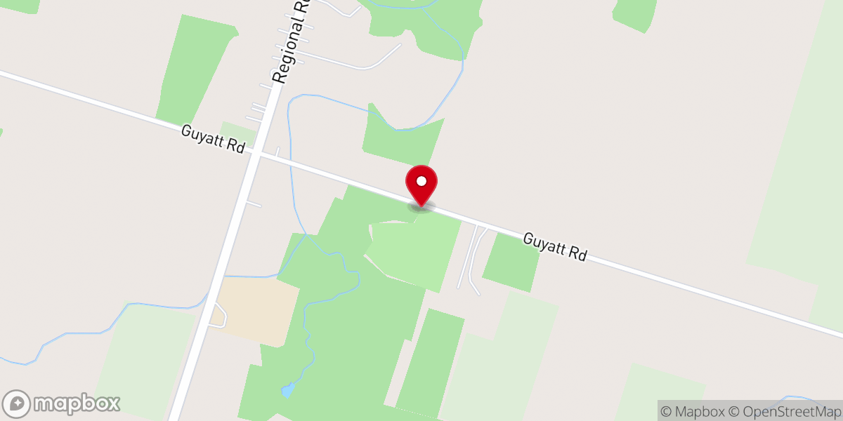 Map showing location of Serbian Orthodox Centre