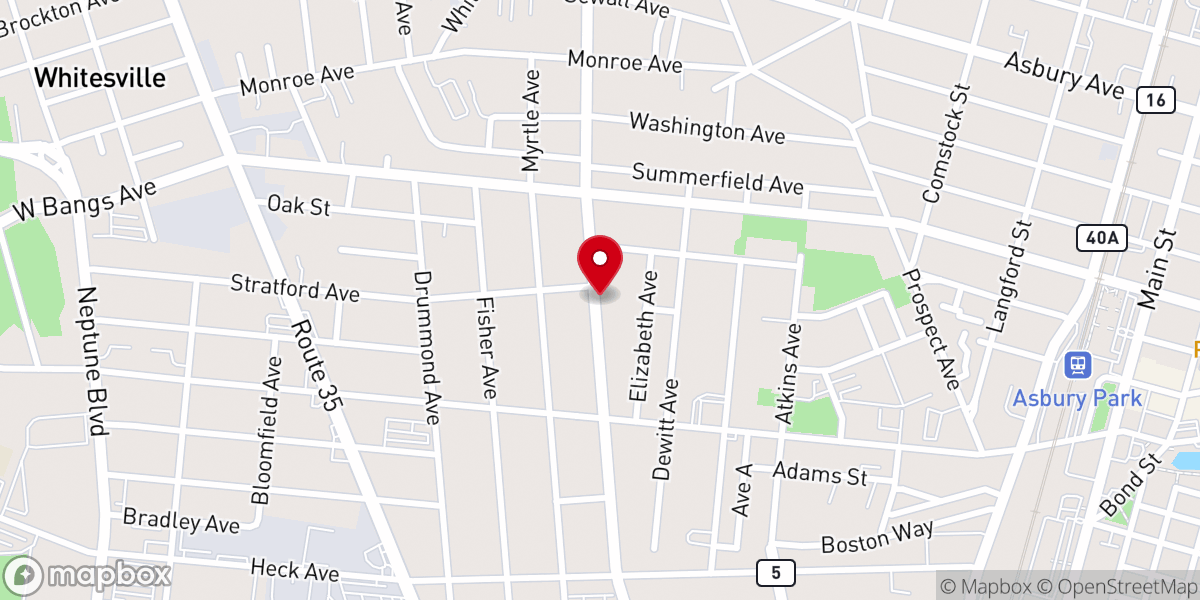 Map showing location of Missionaries of Charity