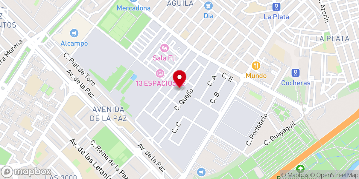Map showing location of Misión Profética Nueva Jerusalén