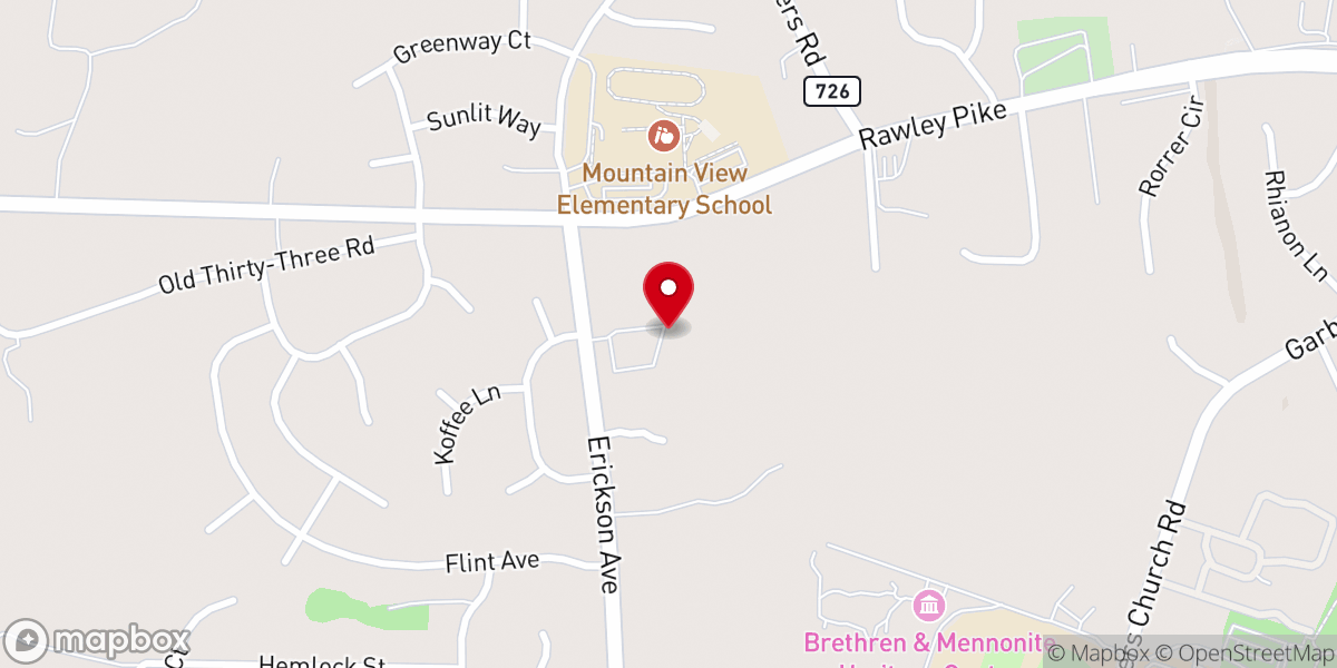 Map showing location of Dominion Worldwide Ministries Inc