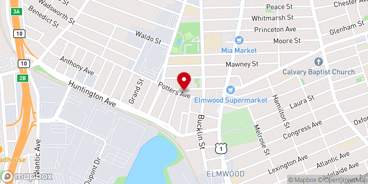 Map showing location of Salem Gospel Mission Int. (The Chapel of Peace)