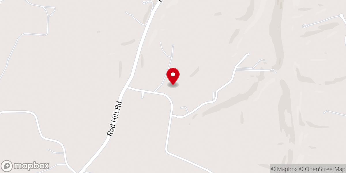 Map showing location of Mount Gilead Church