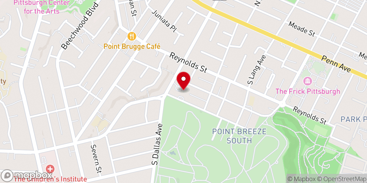 Map showing location of St Bede Church - Saint Mary Magdalene Parish