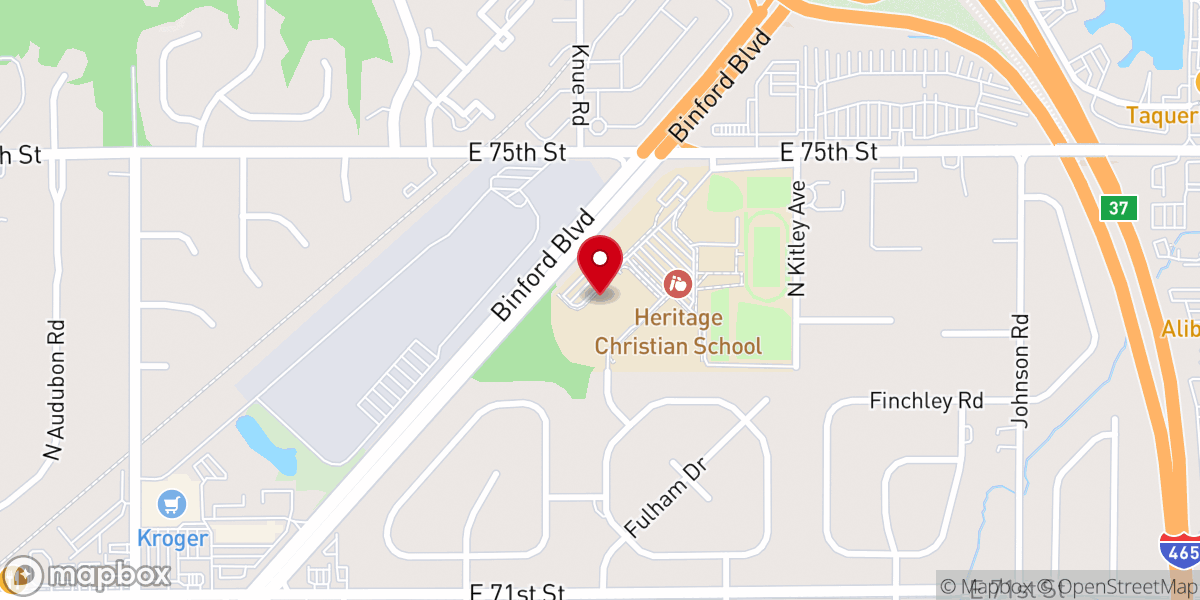 Map showing location of International Christian Education Foundation Inc