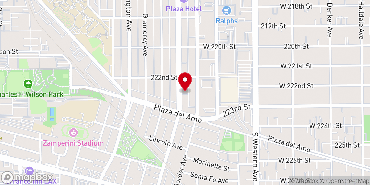 Map showing location of Abundant Life Church of God