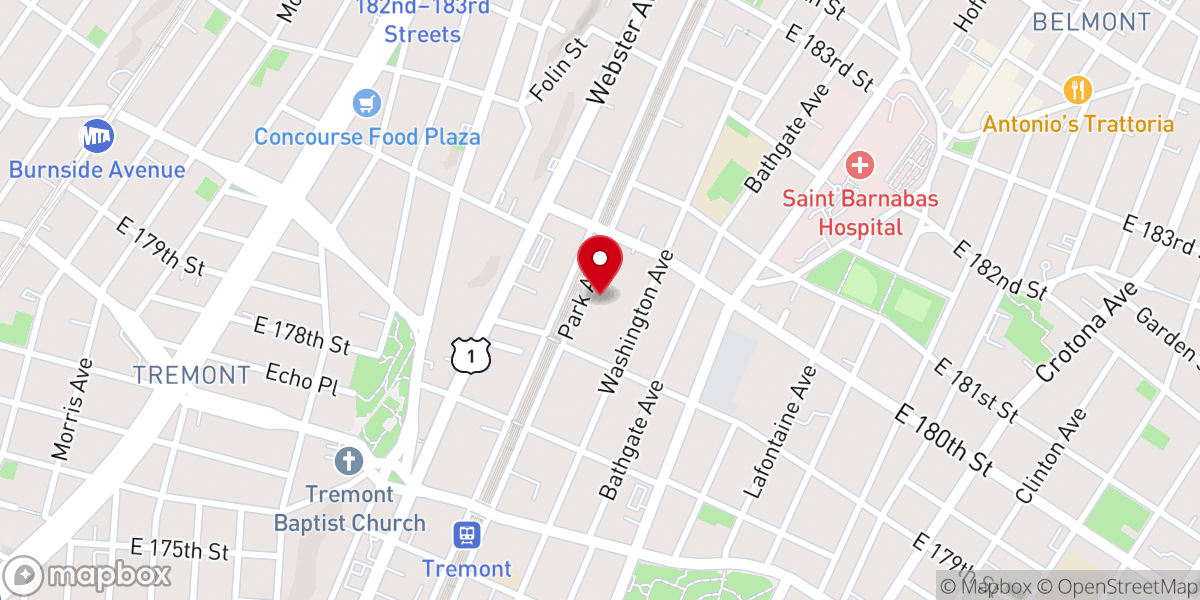 Map showing location of The Good Samaritan Center Monastery Church