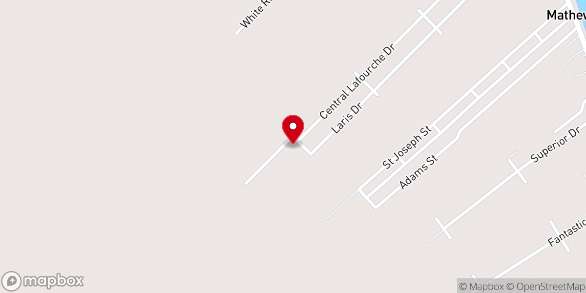 Map showing location of Hope Church