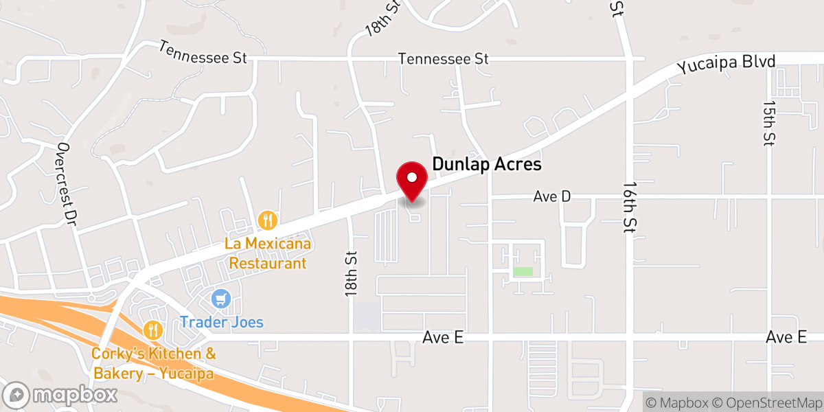 Map showing location of Crown of Life Church