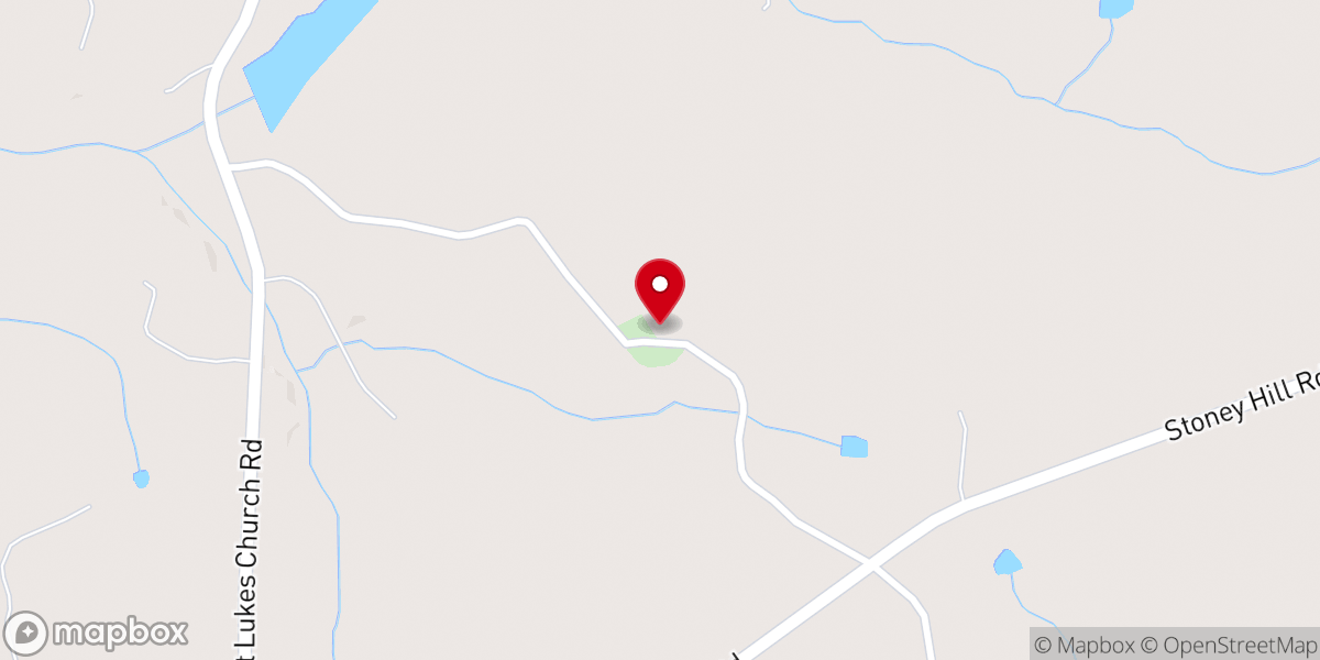 Map showing location of Lever Chapel AME Church