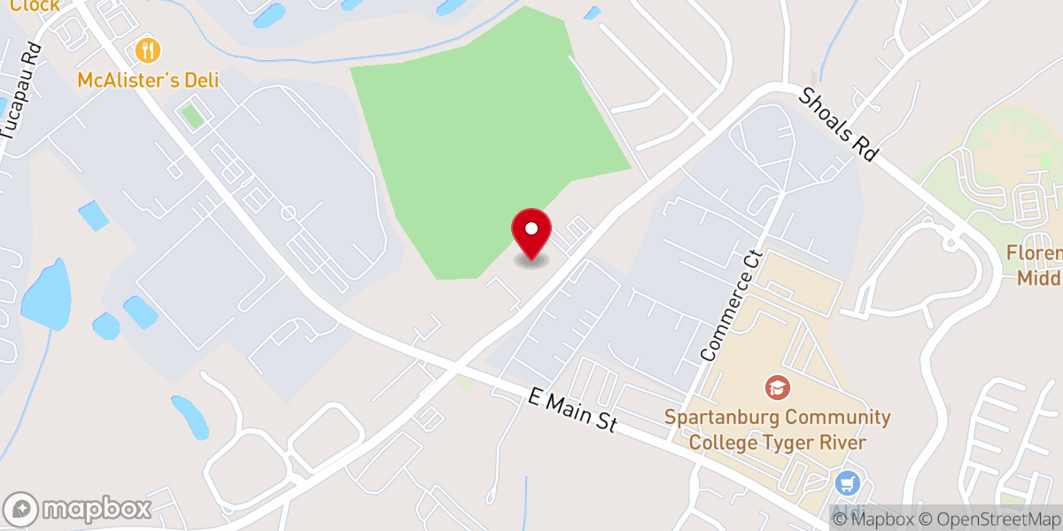 Map showing location of Impact Community Church