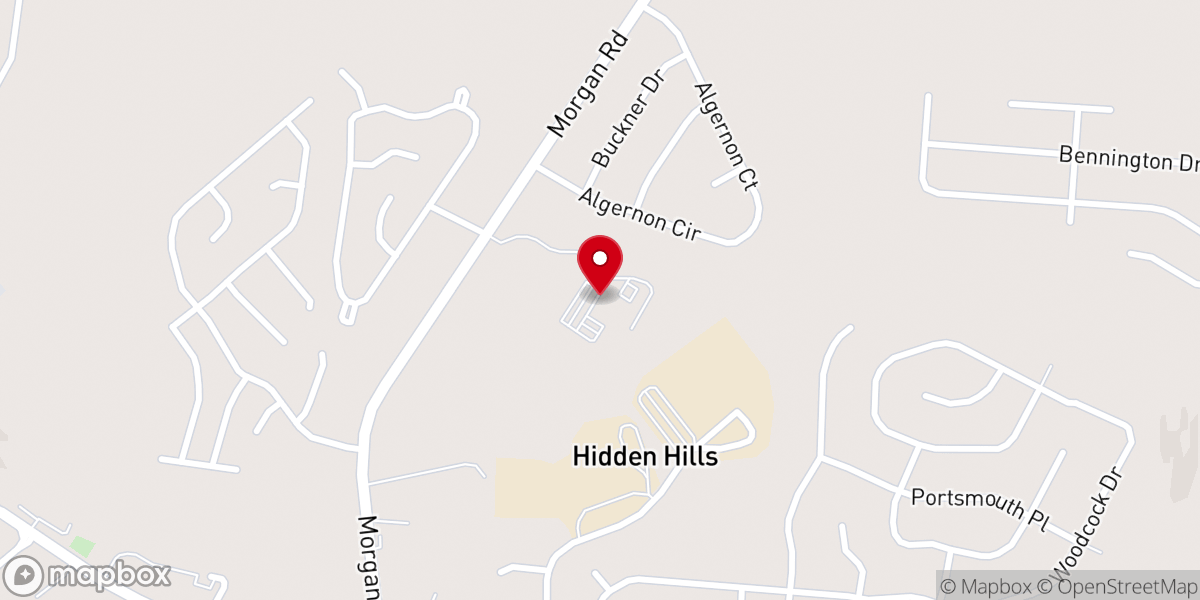 Map showing location of New Life Church of God in Christ Inc