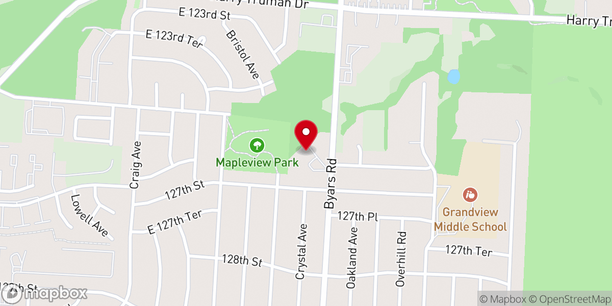 Map showing location of Community of Christ