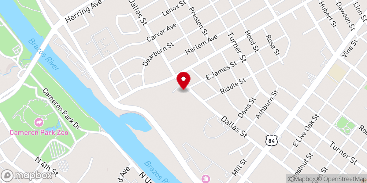 Map showing location of St John The Baptist RomanCatholic Church