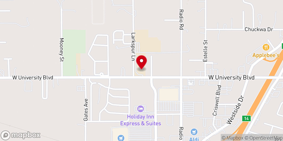Map showing location of Zoe Life Outreach