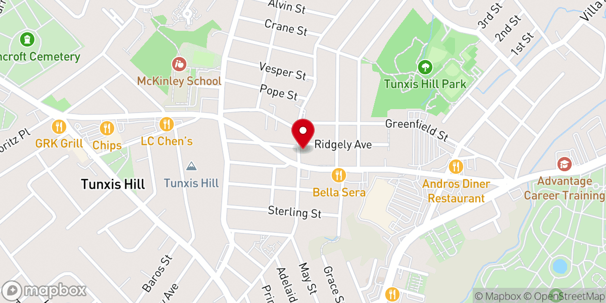 Map showing location of Trinity St. Michael's Episcopal Church