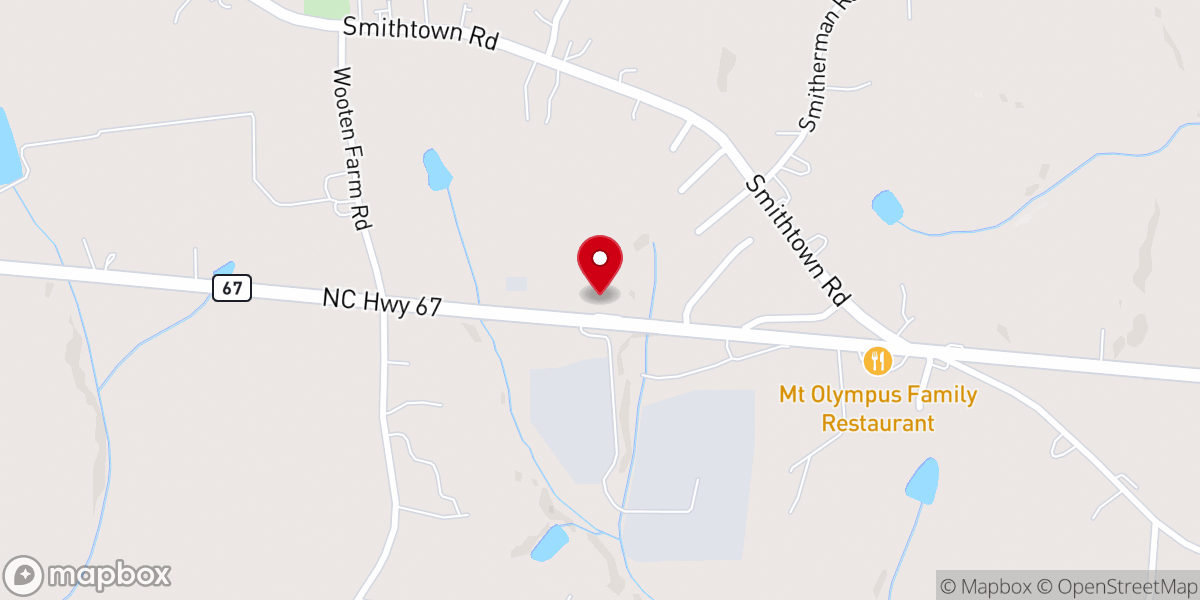Map showing location of New Vision Ministries