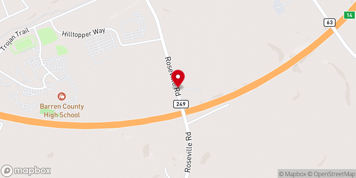 Map showing location of Living Faith Church of God
