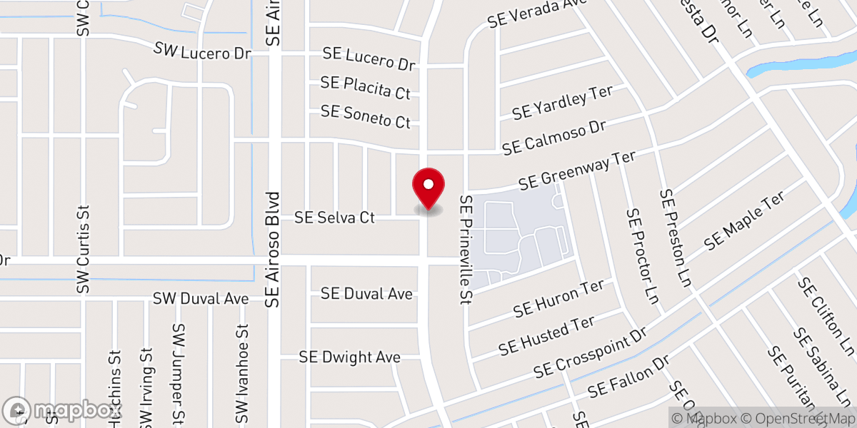 Map showing location of Lighthouse City Church Assemblies O F God Inc