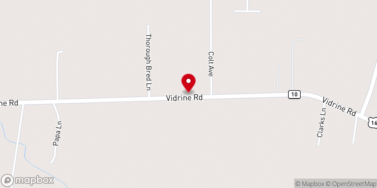 Map showing location of Valerie Gobert Ministries Inc