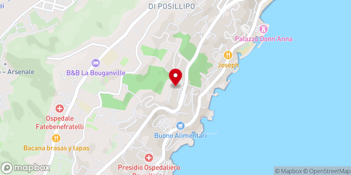 Map showing location of Oratorio del Crocifisso